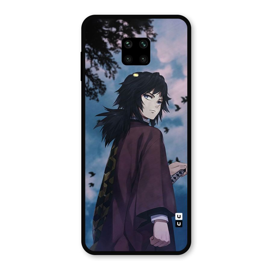 Giyu Tomioka Waiting Metal Back Case for Redmi Note 9 Pro