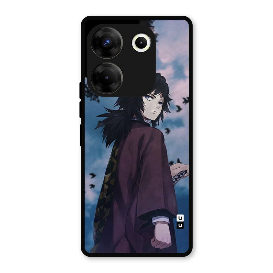 Giyu Tomioka Waiting Metal Back Case for Tecno Camon 20