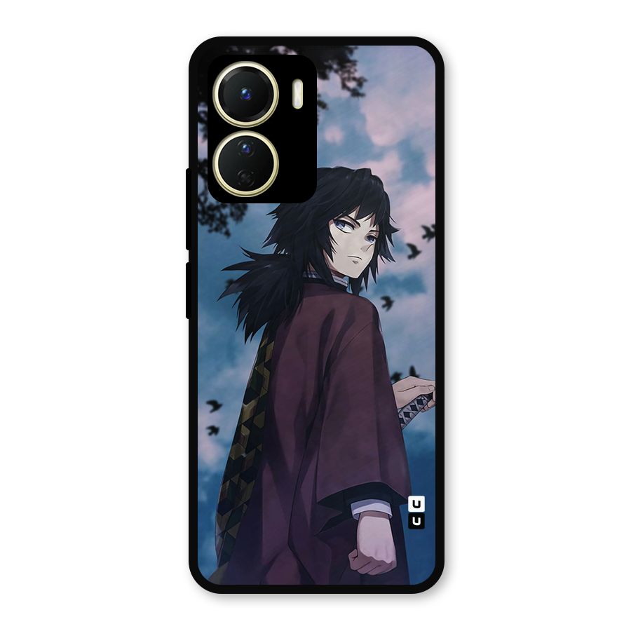 Giyu Tomioka Waiting Metal Back Case for Vivo Y16
