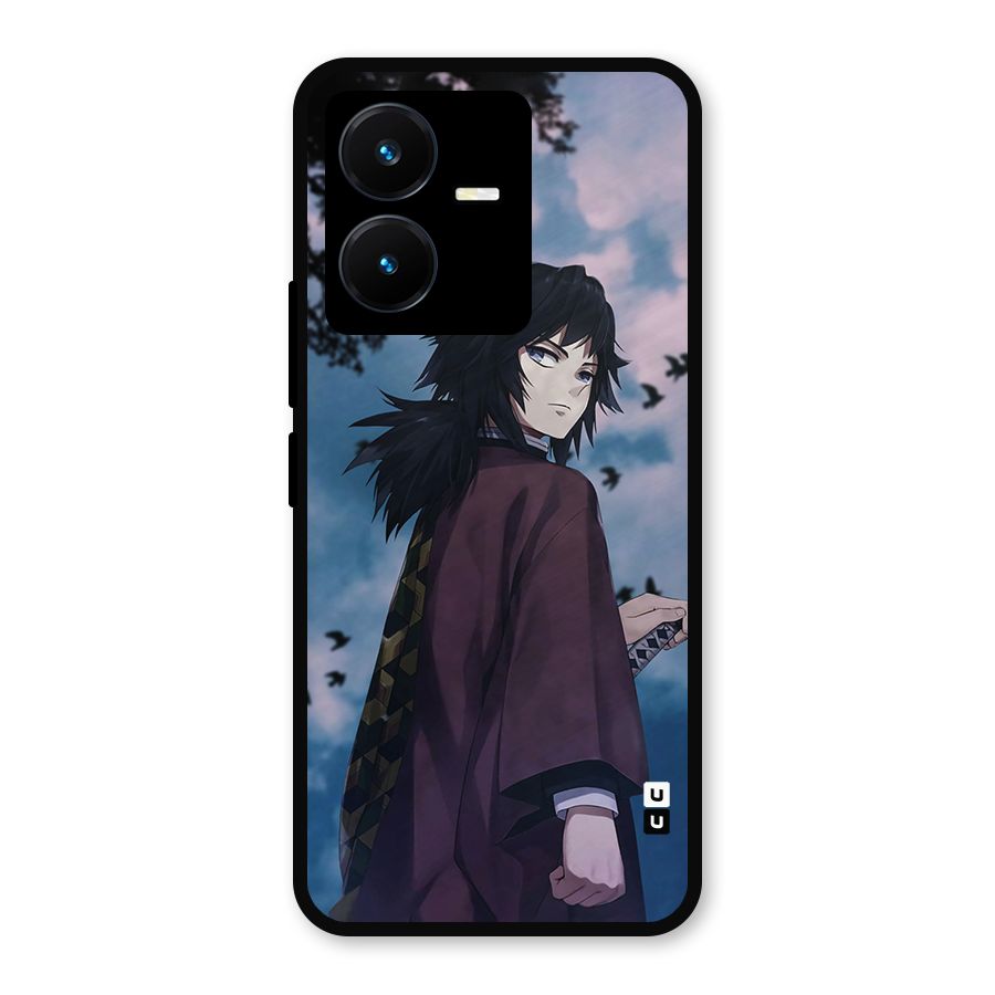 Giyu Tomioka Waiting Metal Back Case for Vivo Y22