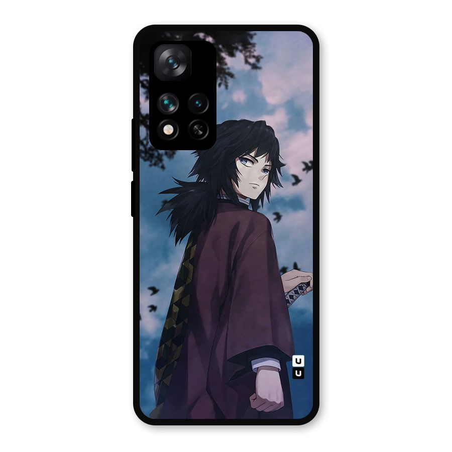 Giyu Tomioka Waiting Metal Back Case for Xiaomi 11i Hypercharge 5G