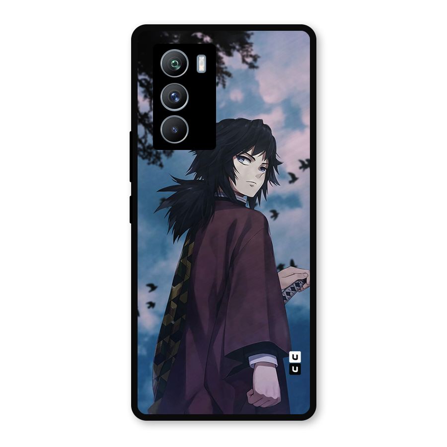 Giyu Tomioka Waiting Metal Back Case for iQOO 9 SE