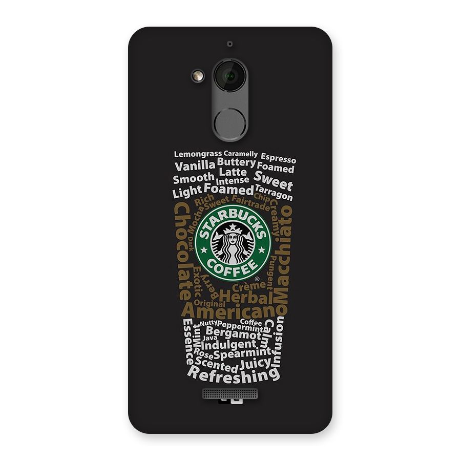 Glass StarBucks Back Case for Coolpad Note 5