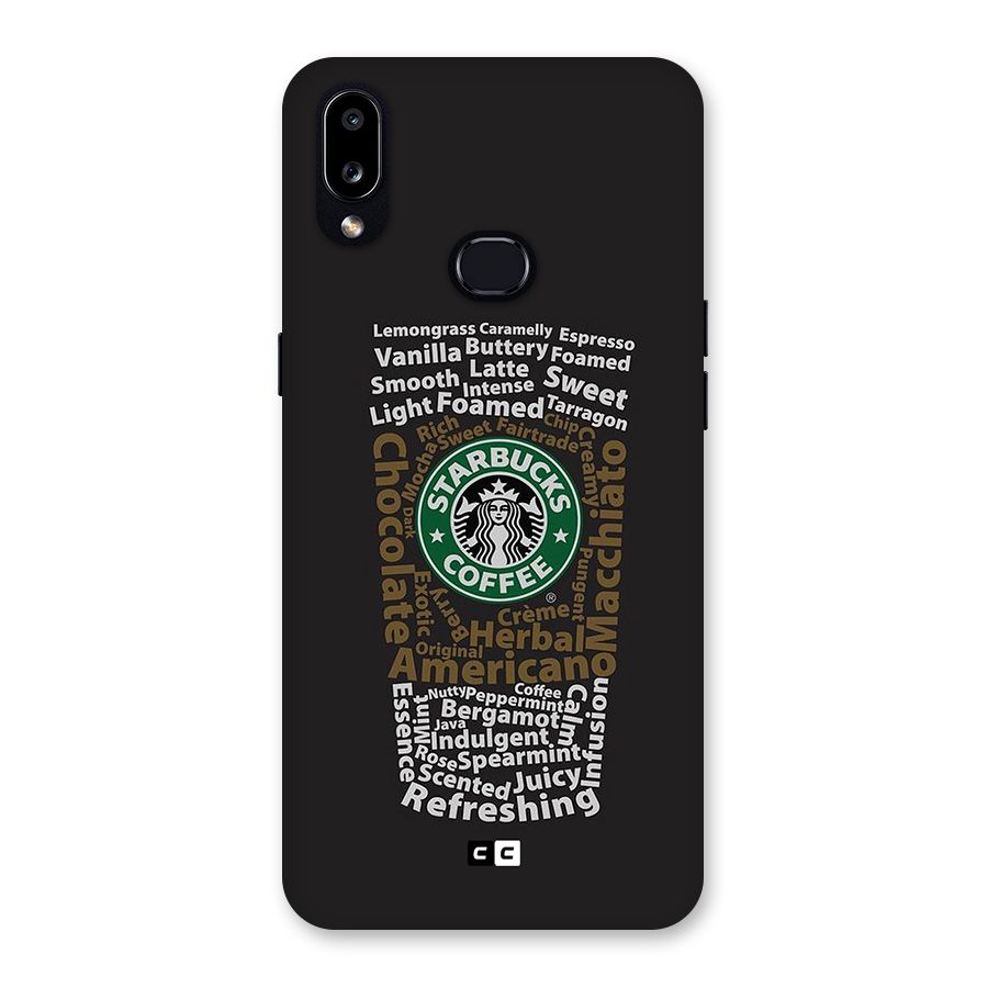 Glass StarBucks Back Case for Galaxy A10s
