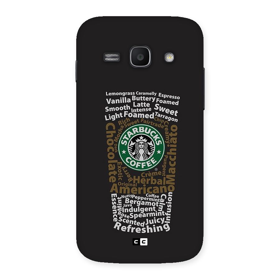 Glass StarBucks Back Case for Galaxy Ace3