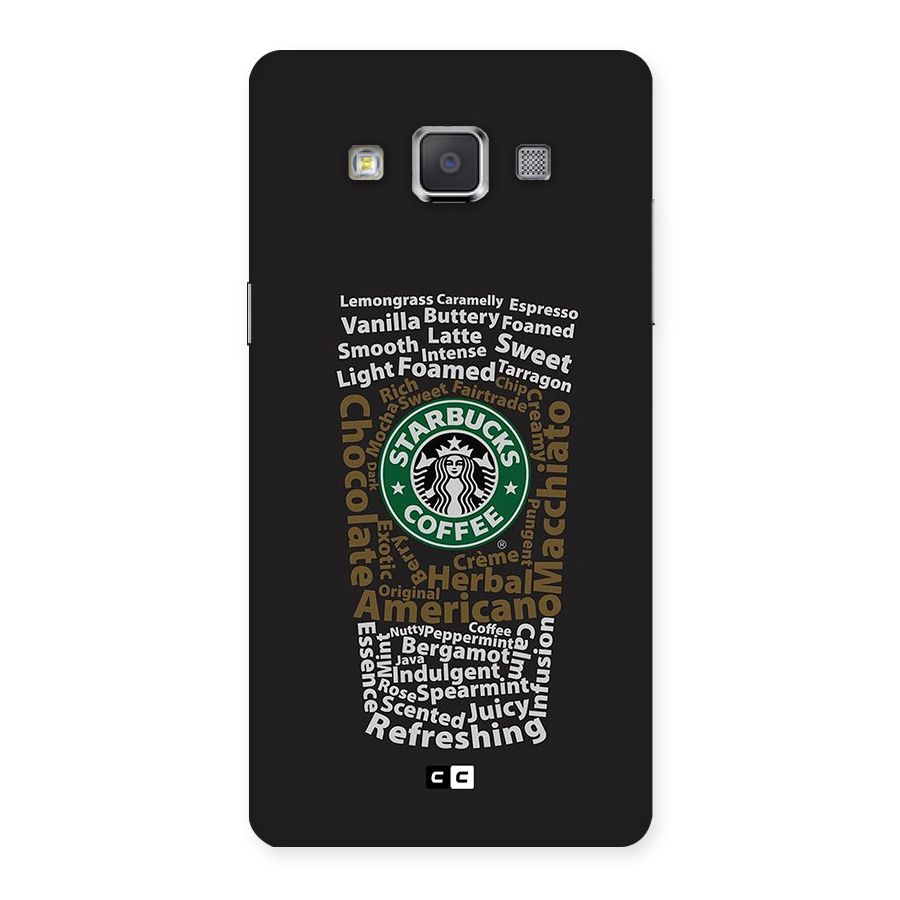 Glass StarBucks Back Case for Galaxy Grand Max