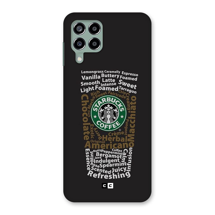 Glass StarBucks Glass Back Case for Galaxy M33