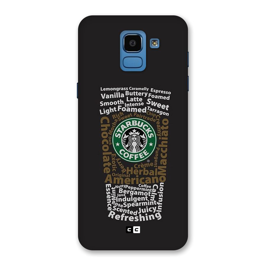 Glass StarBucks Back Case for Galaxy On6