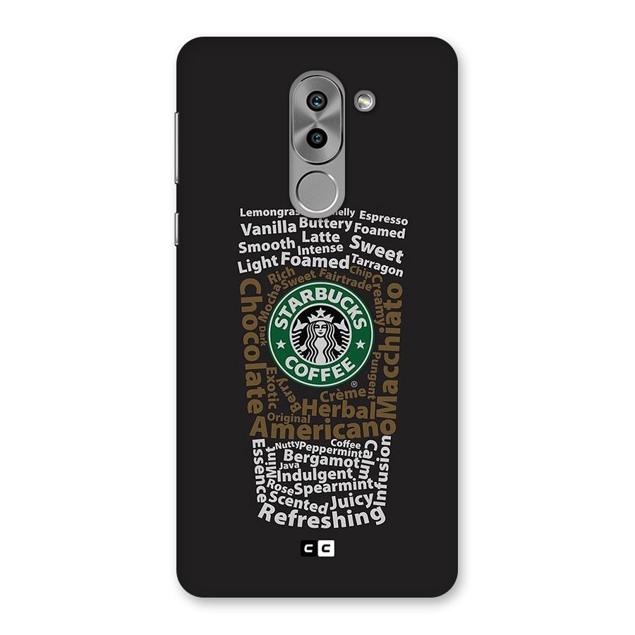 Glass StarBucks Back Case for Honor 6X