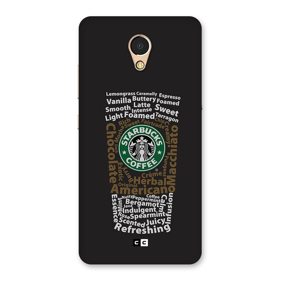 Glass StarBucks Back Case for Lenovo P2