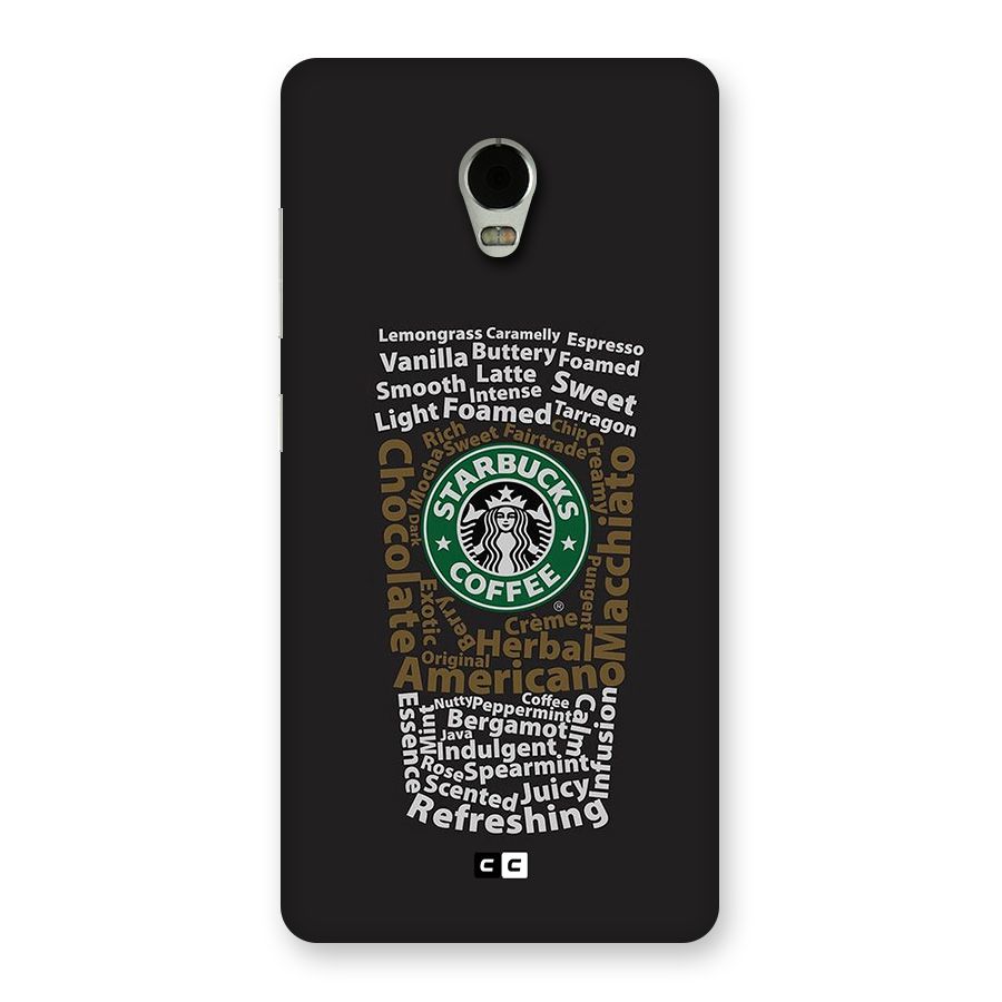 Glass StarBucks Back Case for Lenovo Vibe P1