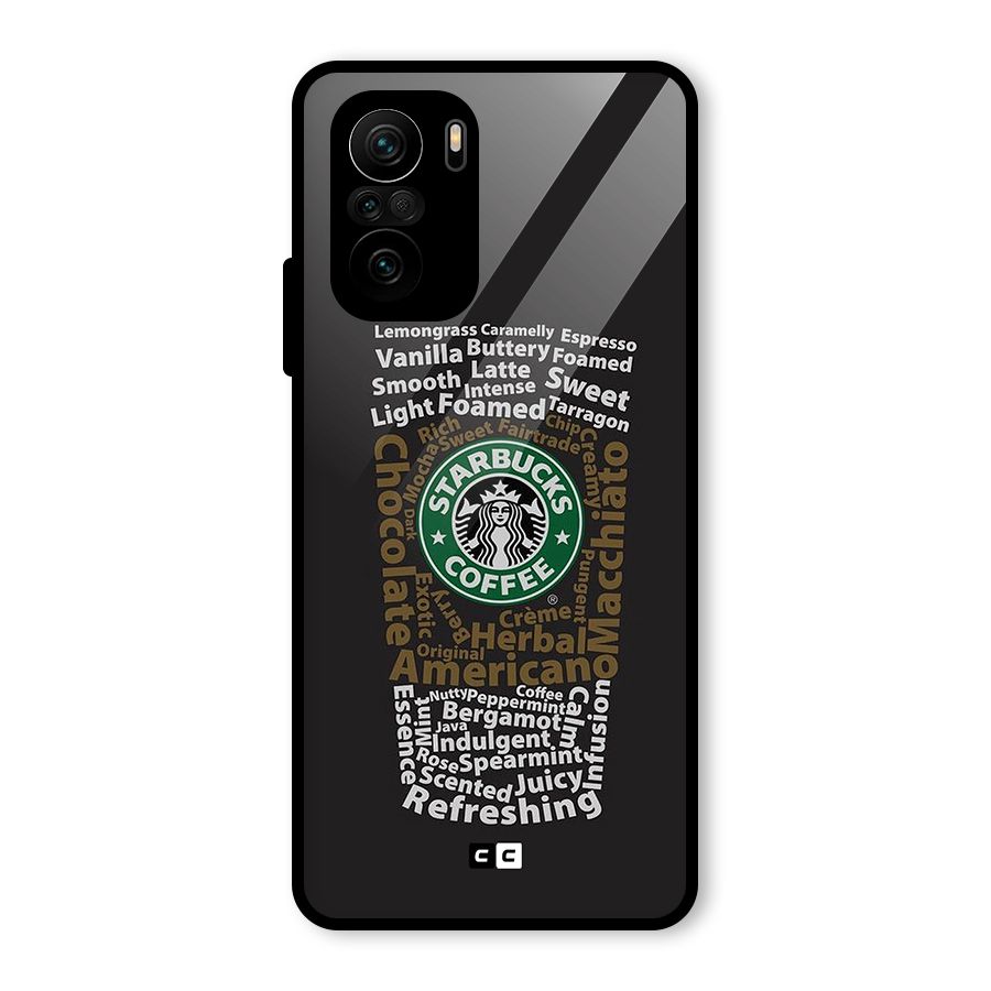 Glass StarBucks Glass Back Case for Mi 11X Pro