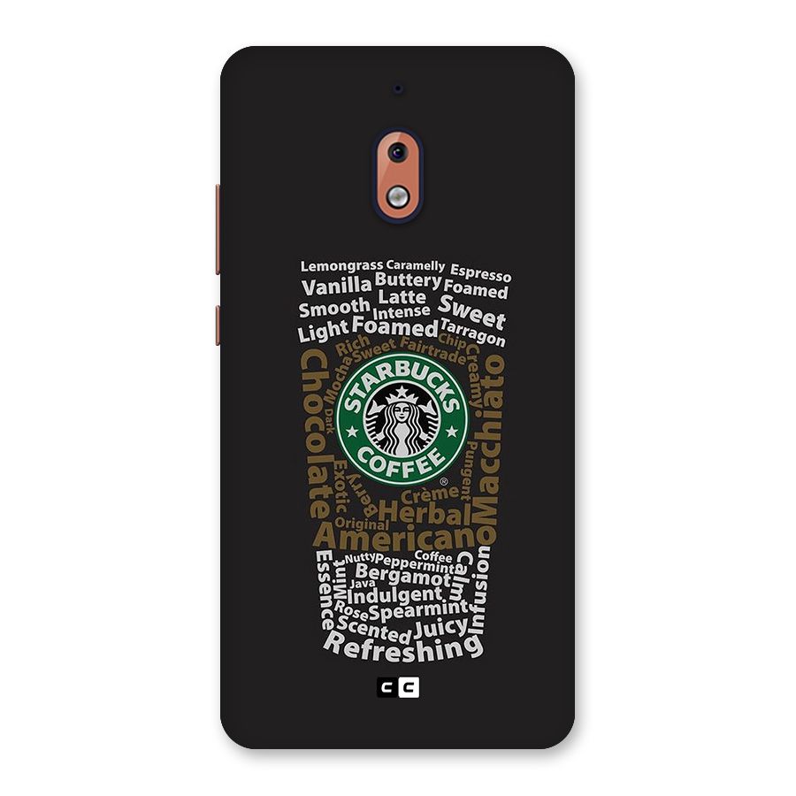 Glass StarBucks Back Case for Nokia 2.1