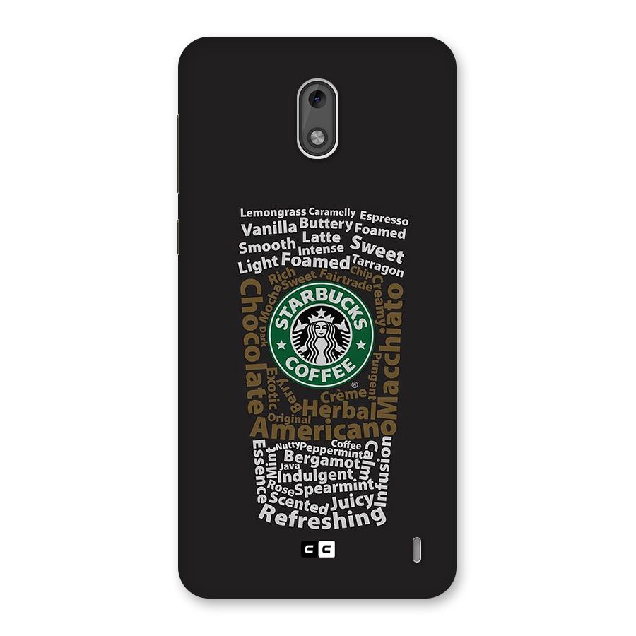 Glass StarBucks Back Case for Nokia 2