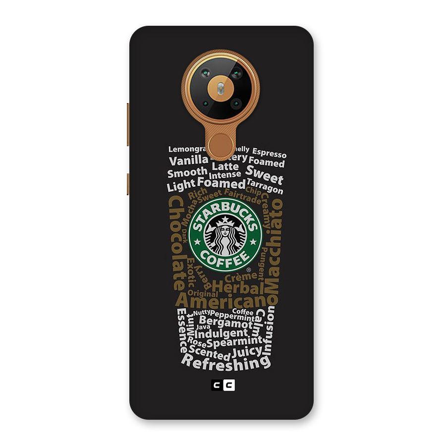Glass StarBucks Back Case for Nokia 5.3