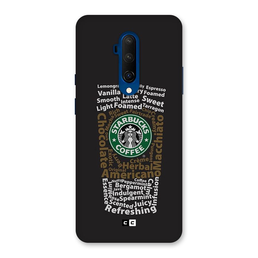 Glass StarBucks Back Case for OnePlus 7T Pro