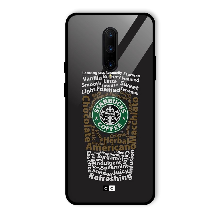 Glass StarBucks Glass Back Case for OnePlus 7 Pro
