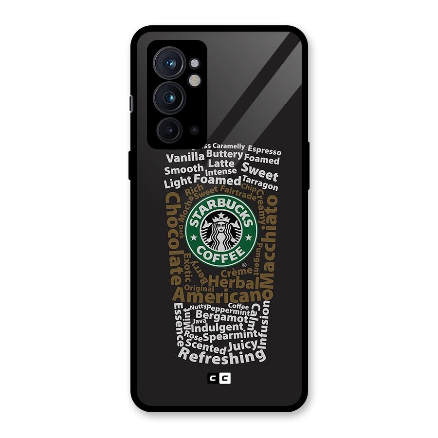 Glass StarBucks Glass Back Case for OnePlus 9RT 5G