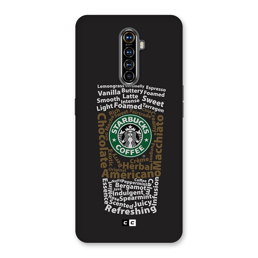 Glass StarBucks Back Case for Realme X2 Pro