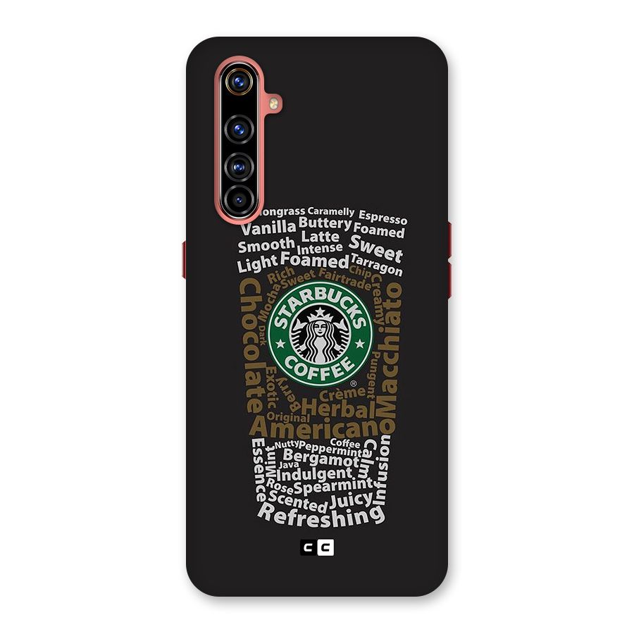 Glass StarBucks Back Case for Realme X50 Pro