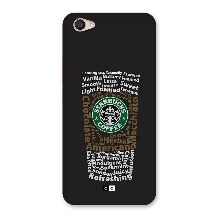 Glass StarBucks Back Case for Vivo V5 Plus