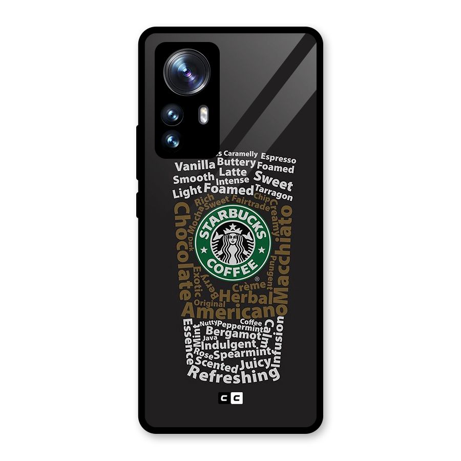 Glass StarBucks Glass Back Case for Xiaomi 12 Pro
