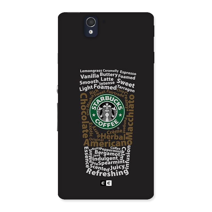 Glass StarBucks Back Case for Xperia Z