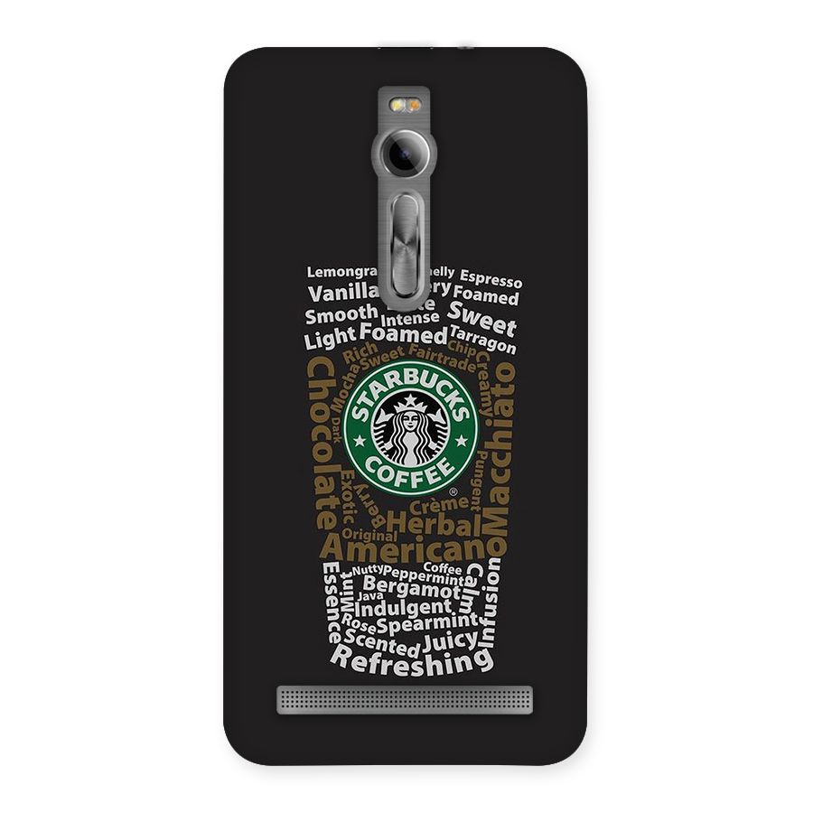 Glass StarBucks Back Case for Zenfone 2