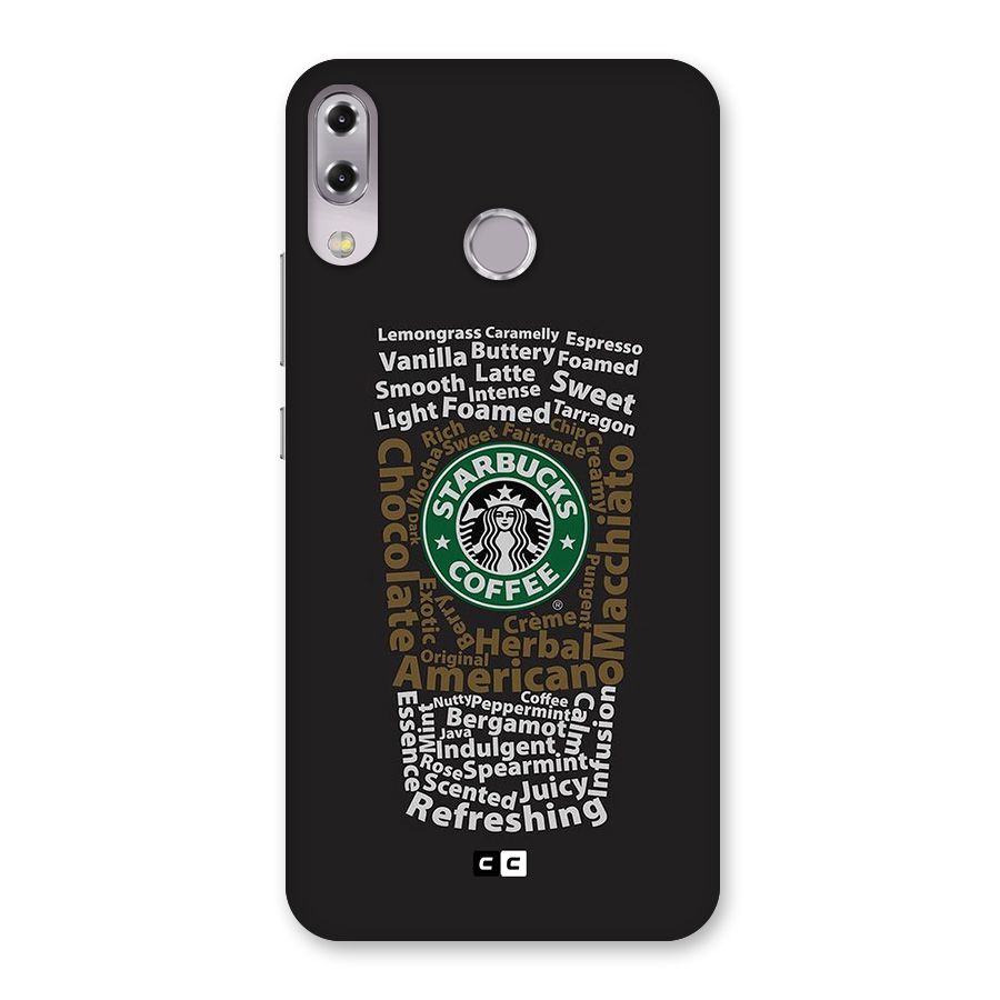 Glass StarBucks Back Case for Zenfone 5Z