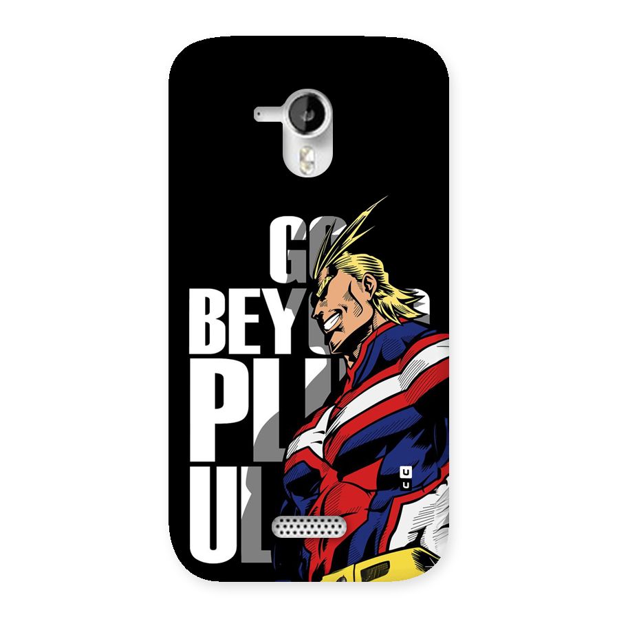 Go Beyond Back Case for Canvas HD A116