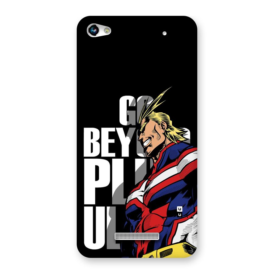 Go Beyond Back Case for Canvas Hue 2 A316