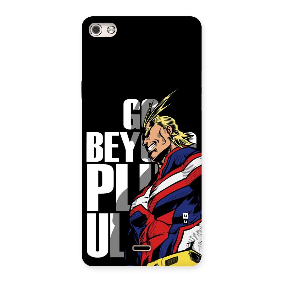 Go Beyond Back Case for Canvas Silver 5