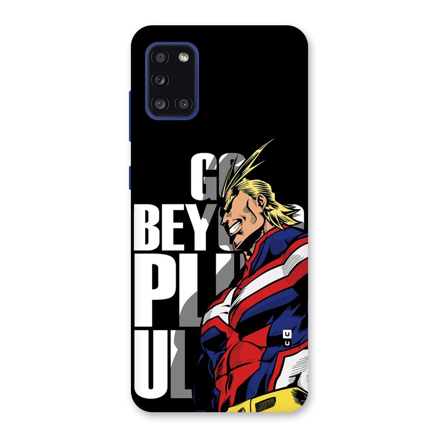 Go Beyond Back Case for Galaxy A31