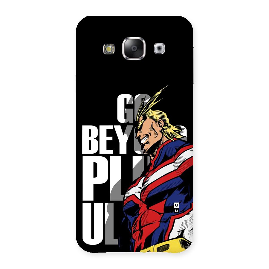 Go Beyond Back Case for Galaxy E5