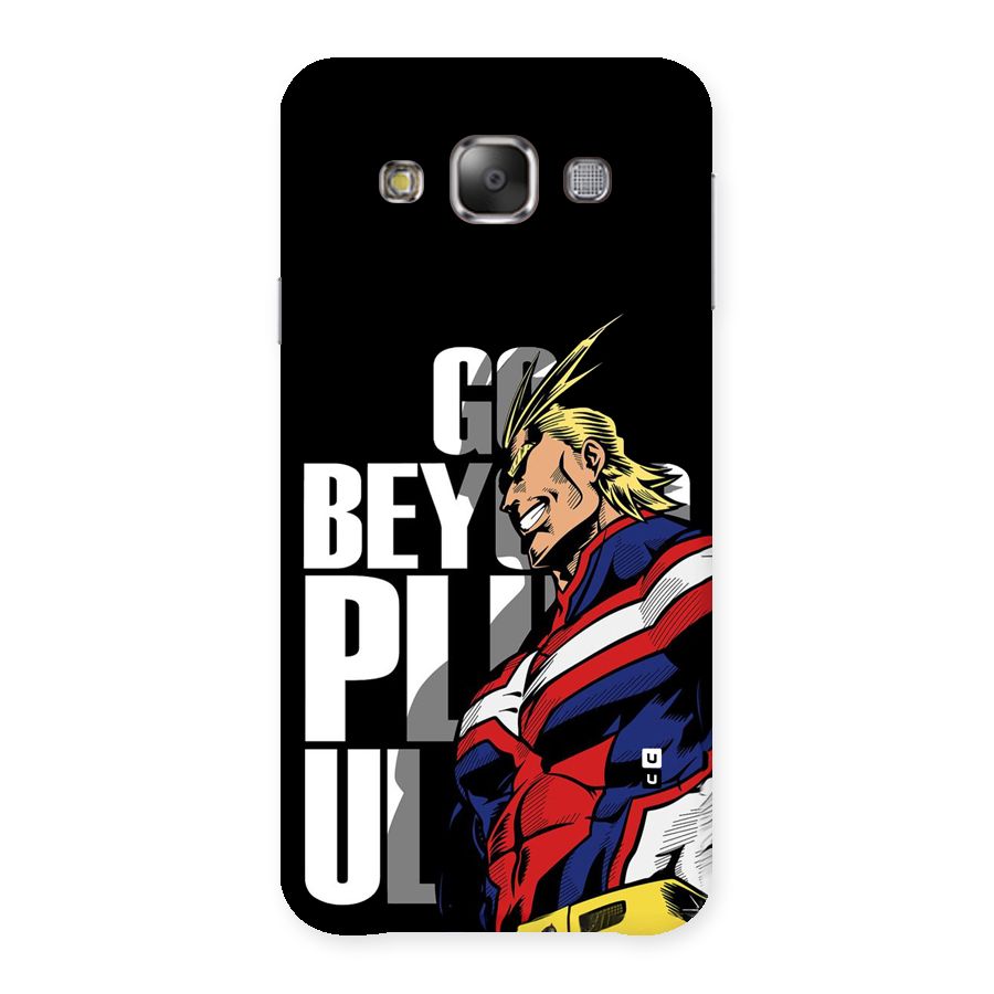 Go Beyond Back Case for Galaxy E7