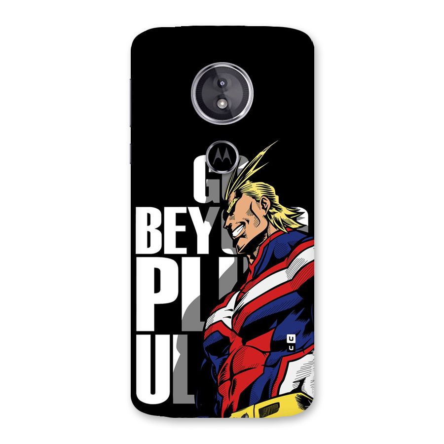 Go Beyond Back Case for Moto E5