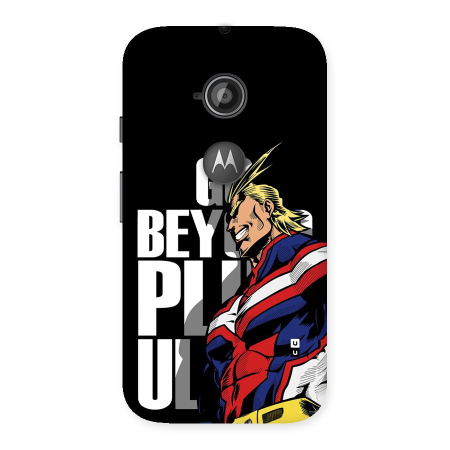 Go Beyond Back Case for Moto E 2nd Gen