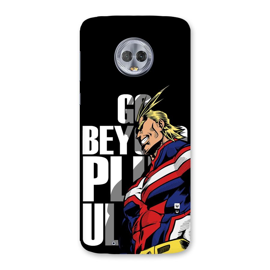 Go Beyond Back Case for Moto G6