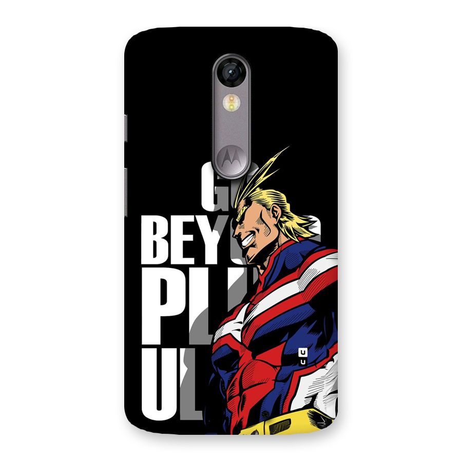 Go Beyond Back Case for Moto X Force