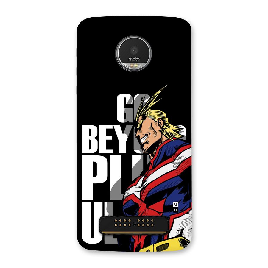 Go Beyond Back Case for Moto Z Play