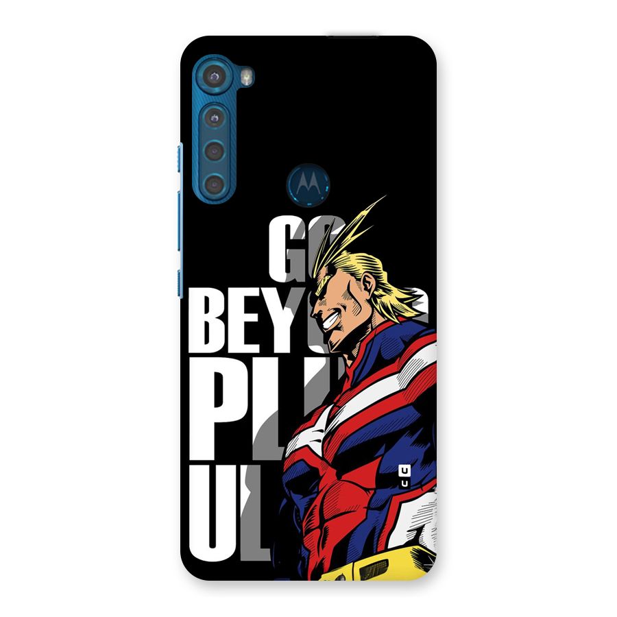 Go Beyond Back Case for Motorola One Fusion Plus