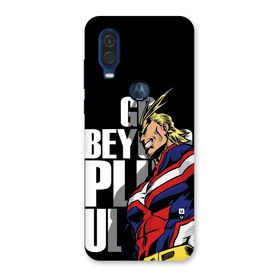 Go Beyond Back Case for Motorola One Vision
