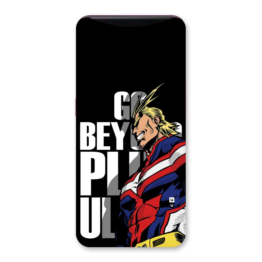 Go Beyond Back Case for Oppo Find X