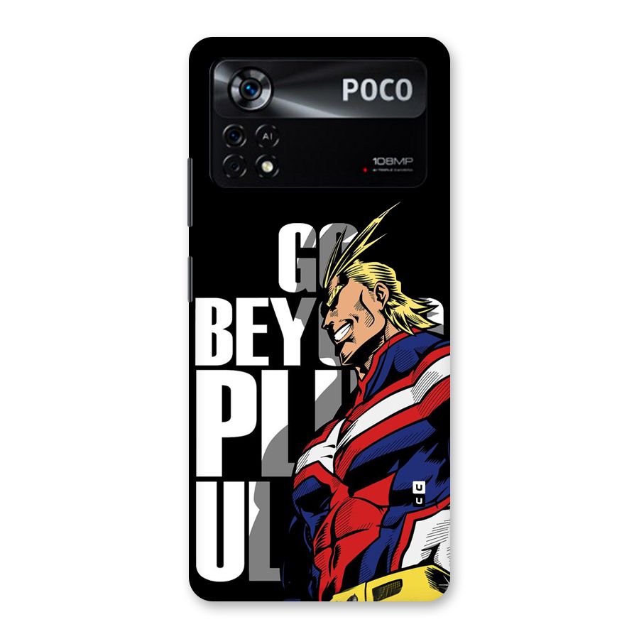 Go Beyond Back Case for Poco X4 Pro 5G