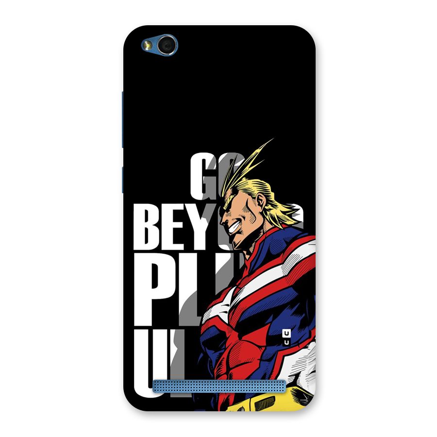 Go Beyond Back Case for Redmi 5A