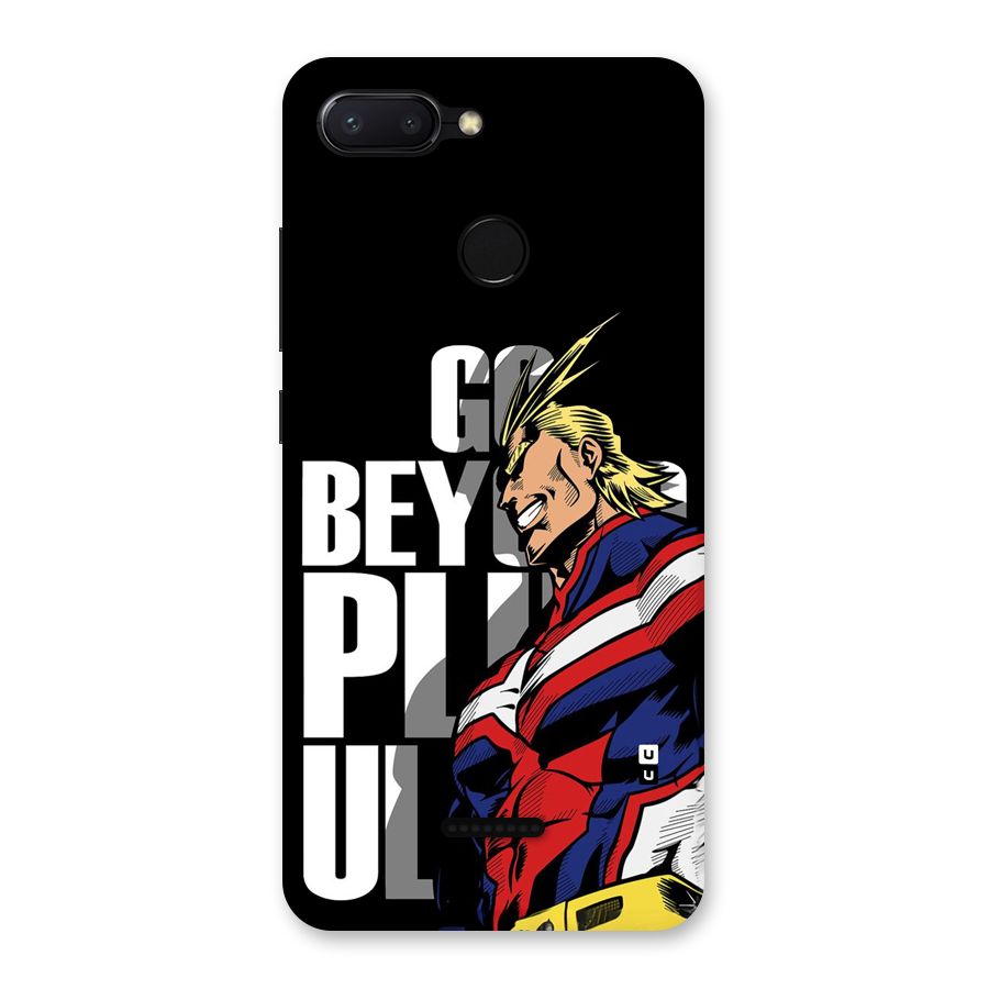 Go Beyond Back Case for Redmi 6