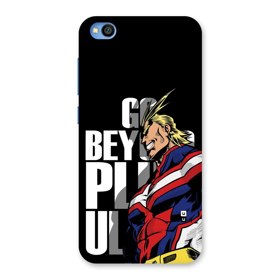 Go Beyond Back Case for Redmi Go