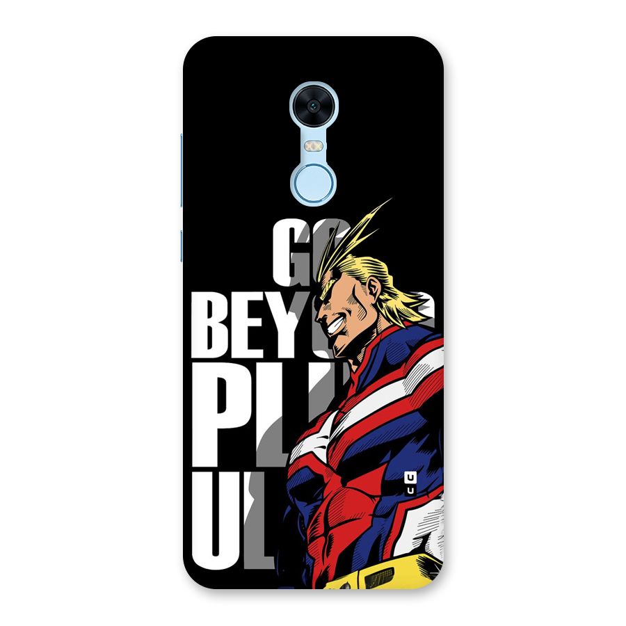 Go Beyond Back Case for Redmi Note 5