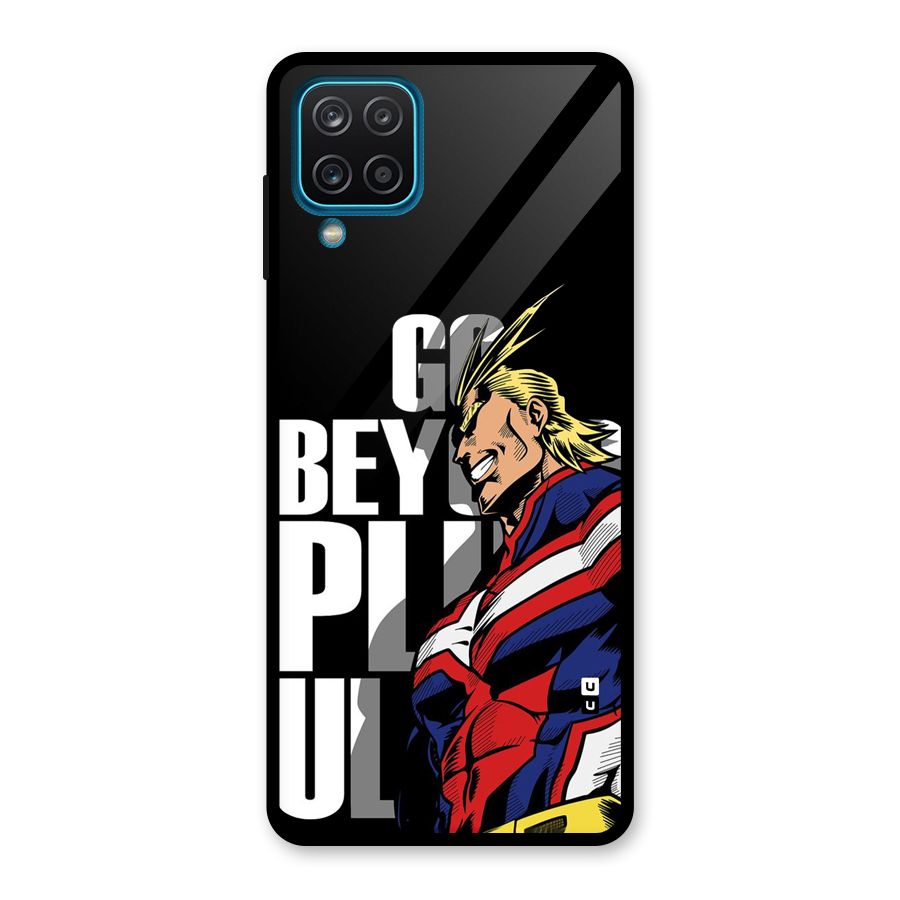 Go Beyond Glass Back Case for Galaxy A12