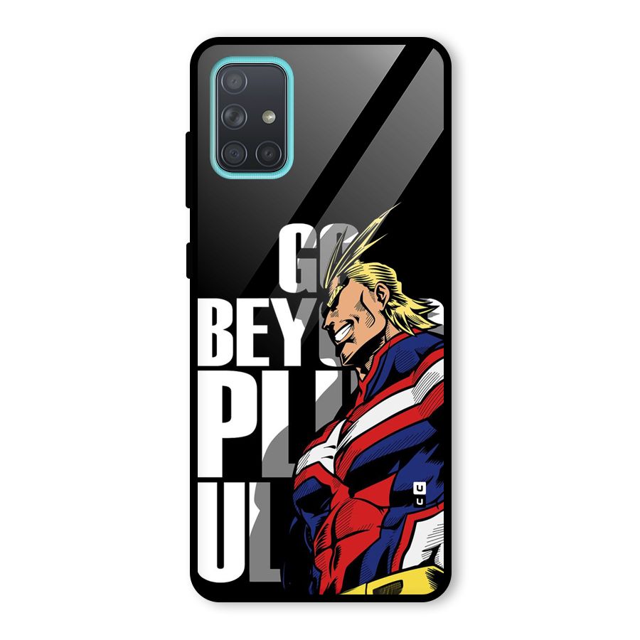 Go Beyond Glass Back Case for Galaxy A71